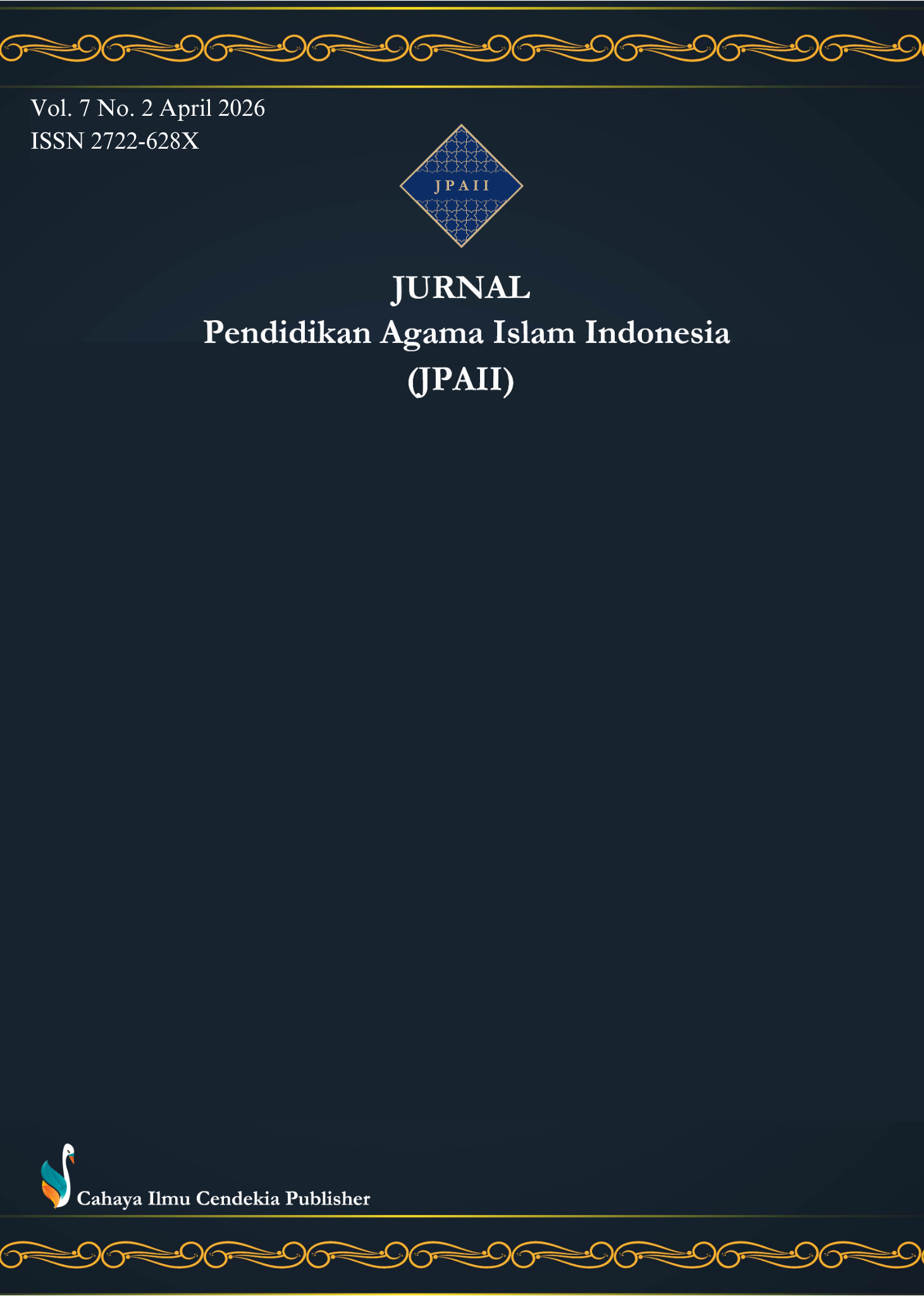 					View Vol. 7 No. 2 (2026): April
				